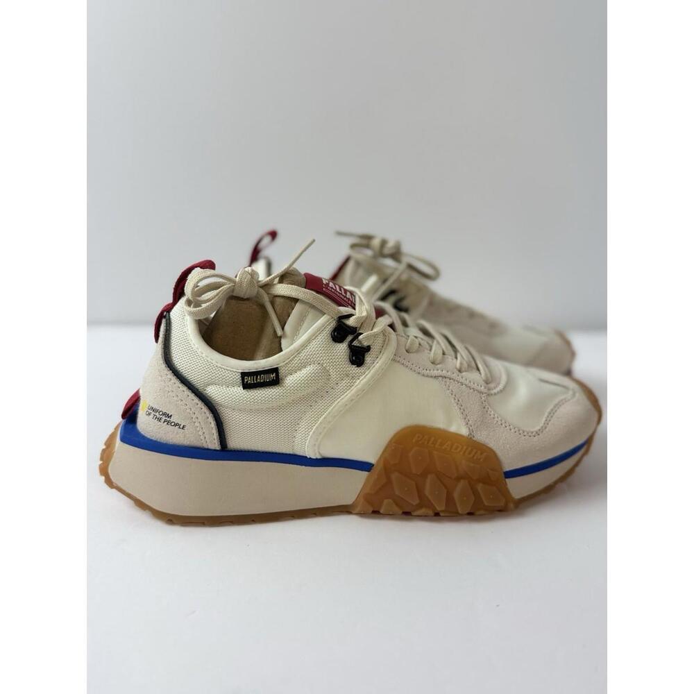 Palladium Shoes Troop Runner Sneakers Star White Unisex Size 9.5 Men / 11 Women